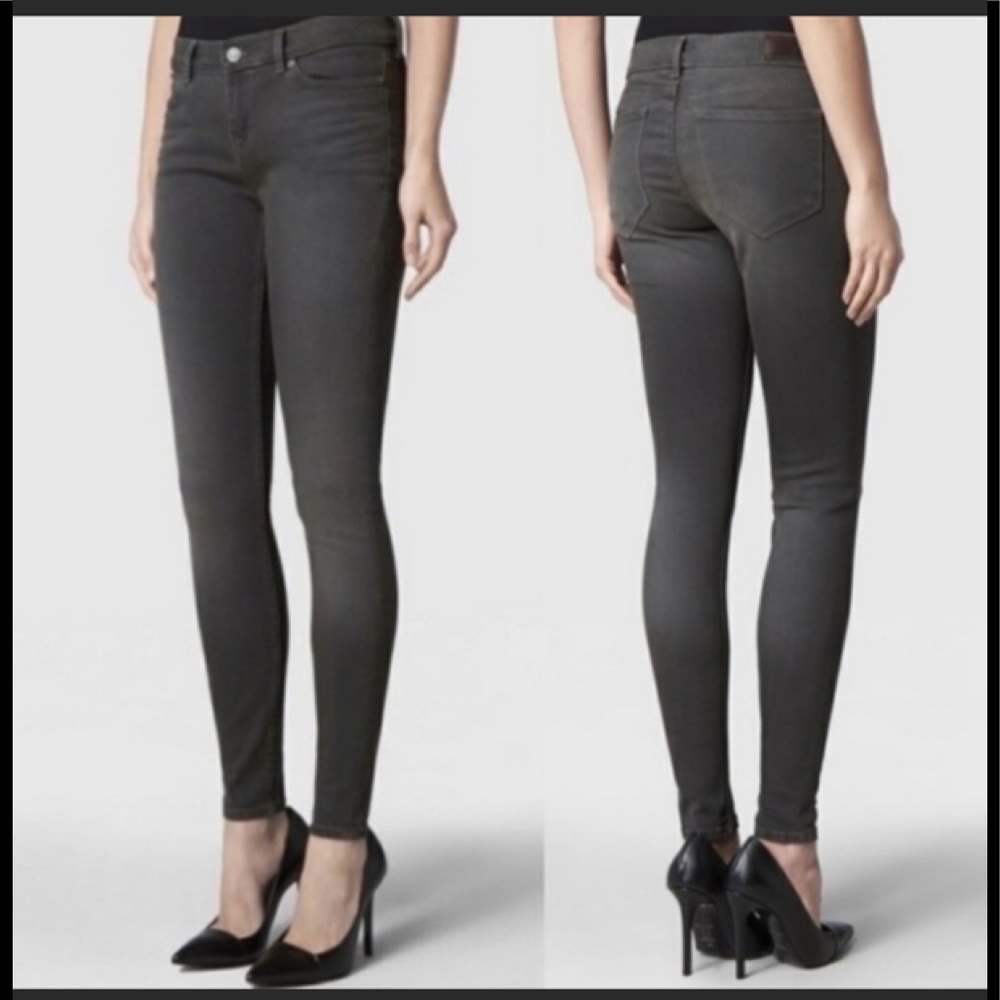 ALL SAINT CINDERS ASHBY SKINNY FIT LOW RISE USED